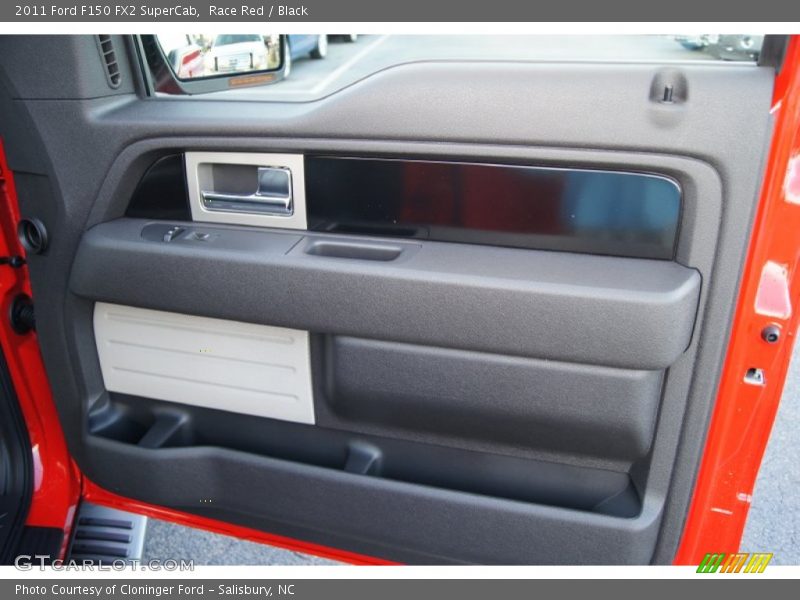 Race Red / Black 2011 Ford F150 FX2 SuperCab