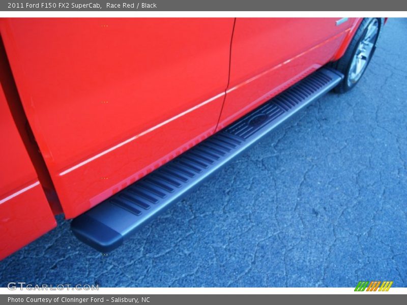 Race Red / Black 2011 Ford F150 FX2 SuperCab