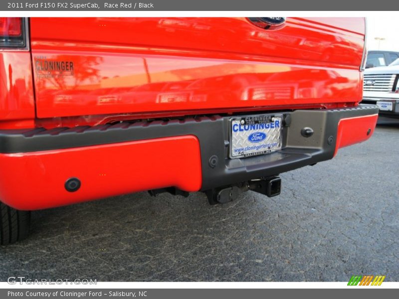 Race Red / Black 2011 Ford F150 FX2 SuperCab