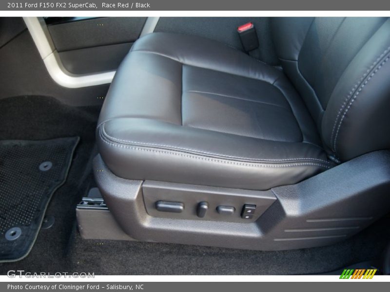 Race Red / Black 2011 Ford F150 FX2 SuperCab