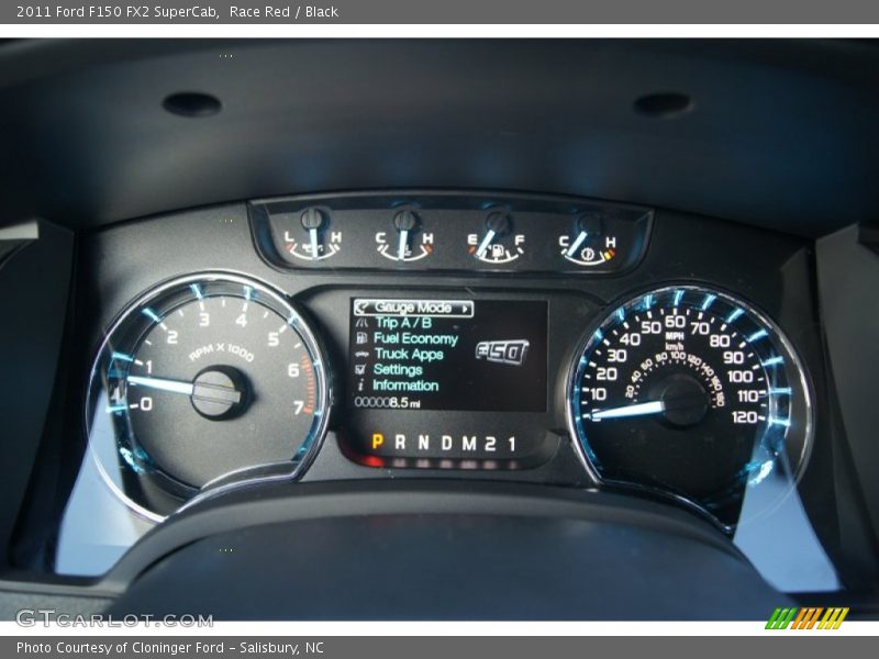  2011 F150 FX2 SuperCab FX2 SuperCab Gauges