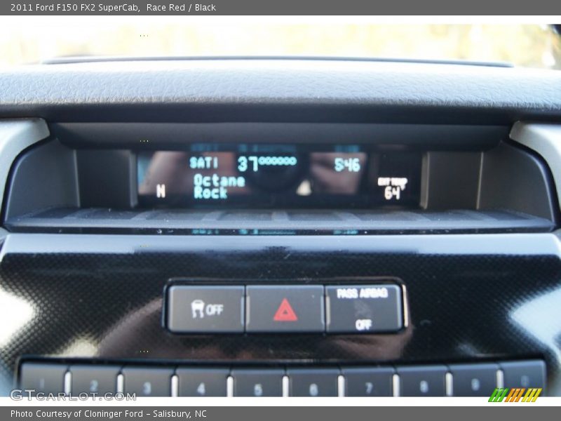 Race Red / Black 2011 Ford F150 FX2 SuperCab