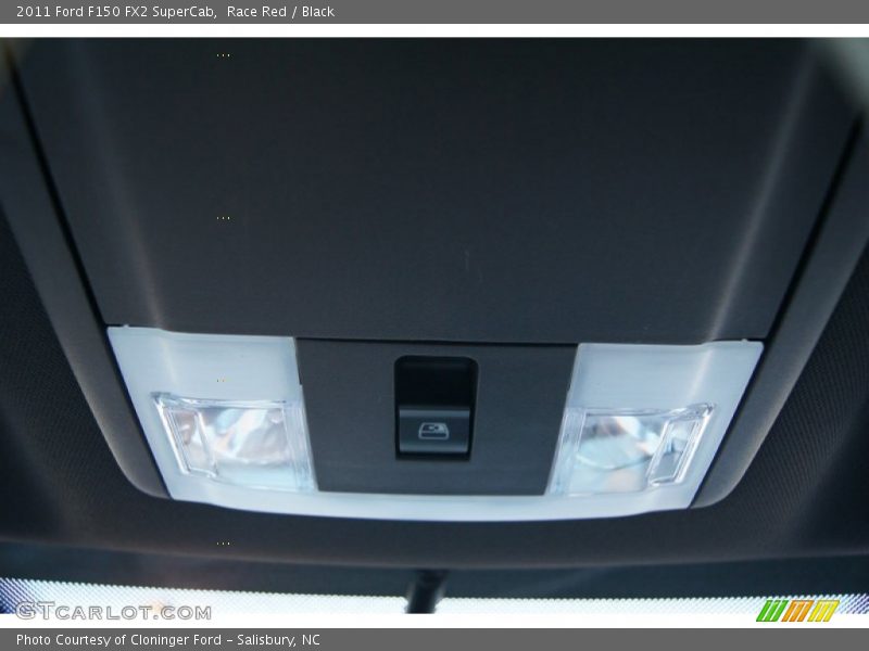 Race Red / Black 2011 Ford F150 FX2 SuperCab