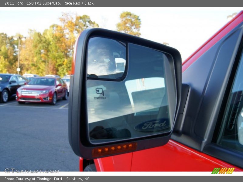 Race Red / Black 2011 Ford F150 FX2 SuperCab