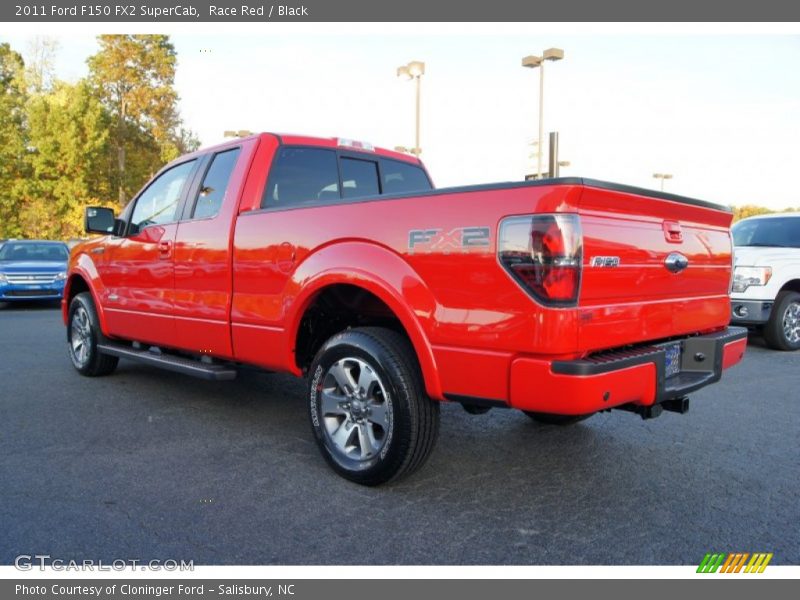  2011 F150 FX2 SuperCab Race Red