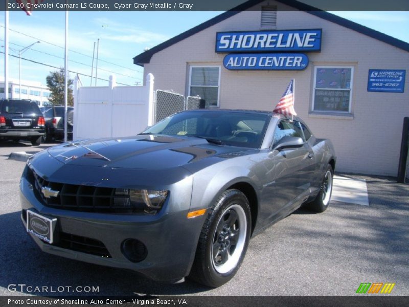 Cyber Gray Metallic / Gray 2010 Chevrolet Camaro LS Coupe