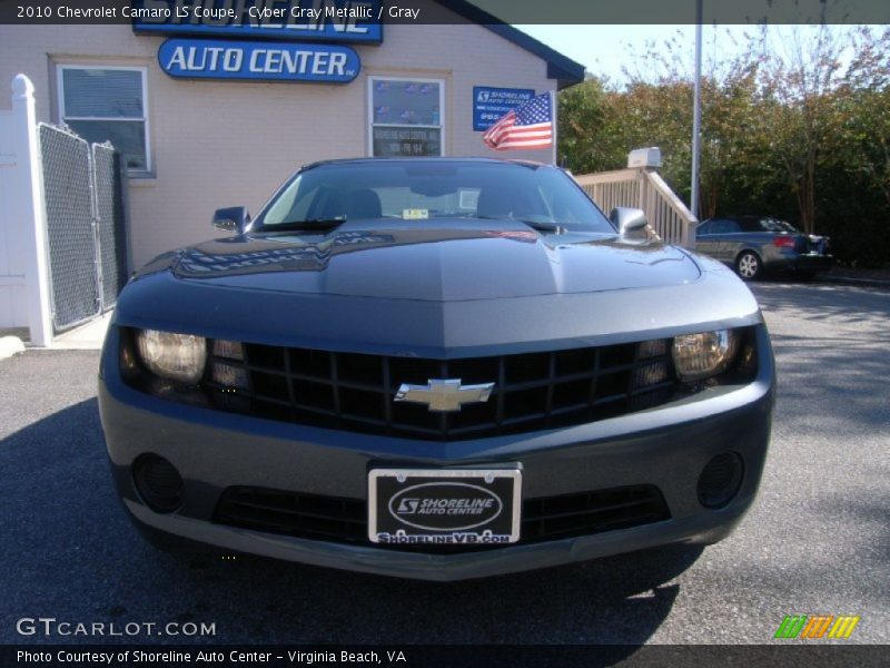 Cyber Gray Metallic / Gray 2010 Chevrolet Camaro LS Coupe