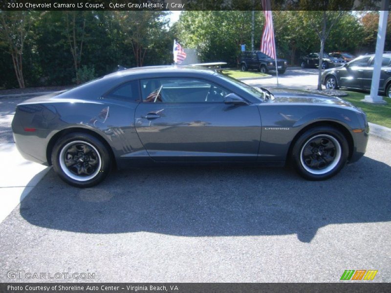 Cyber Gray Metallic / Gray 2010 Chevrolet Camaro LS Coupe
