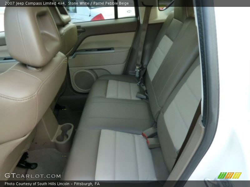 Stone White / Pastel Pebble Beige 2007 Jeep Compass Limited 4x4