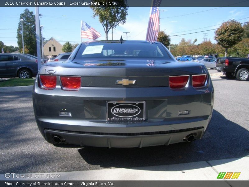 Cyber Gray Metallic / Gray 2010 Chevrolet Camaro LS Coupe