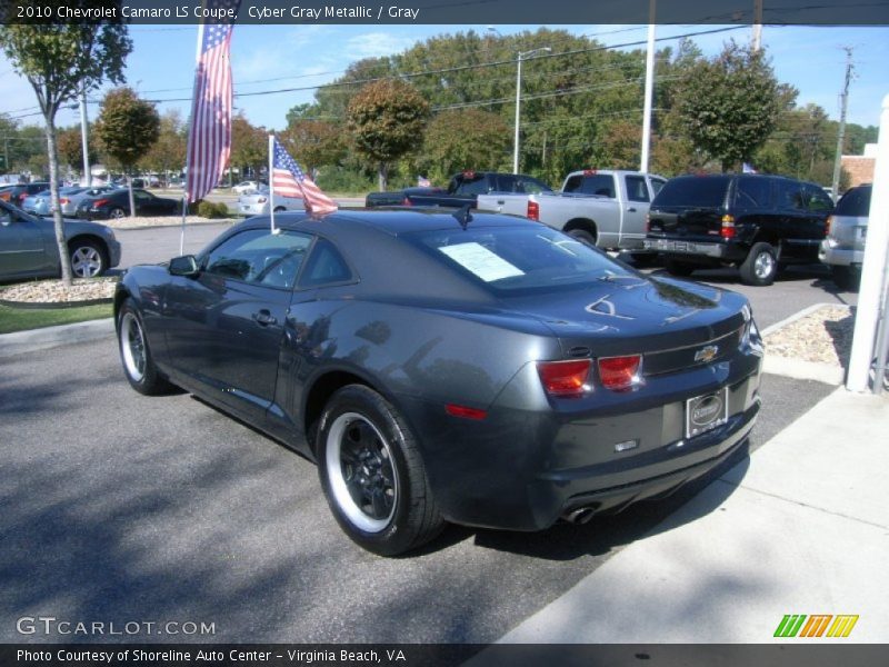 Cyber Gray Metallic / Gray 2010 Chevrolet Camaro LS Coupe