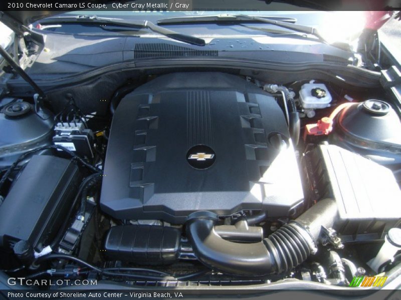 Cyber Gray Metallic / Gray 2010 Chevrolet Camaro LS Coupe