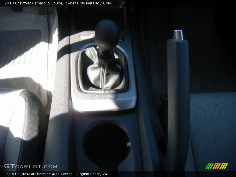 Cyber Gray Metallic / Gray 2010 Chevrolet Camaro LS Coupe