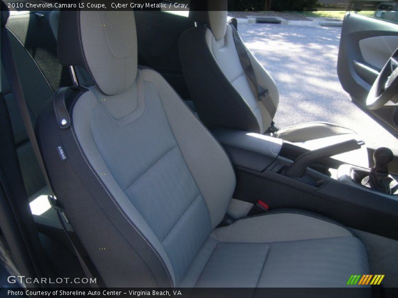 Cyber Gray Metallic / Gray 2010 Chevrolet Camaro LS Coupe