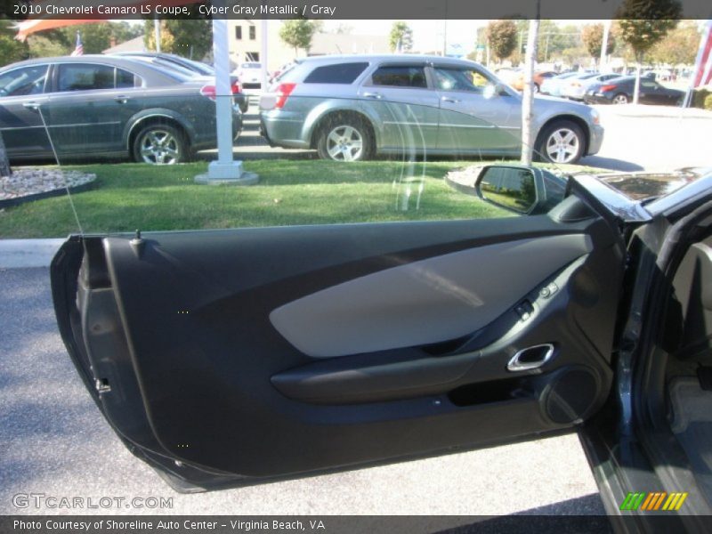 Cyber Gray Metallic / Gray 2010 Chevrolet Camaro LS Coupe