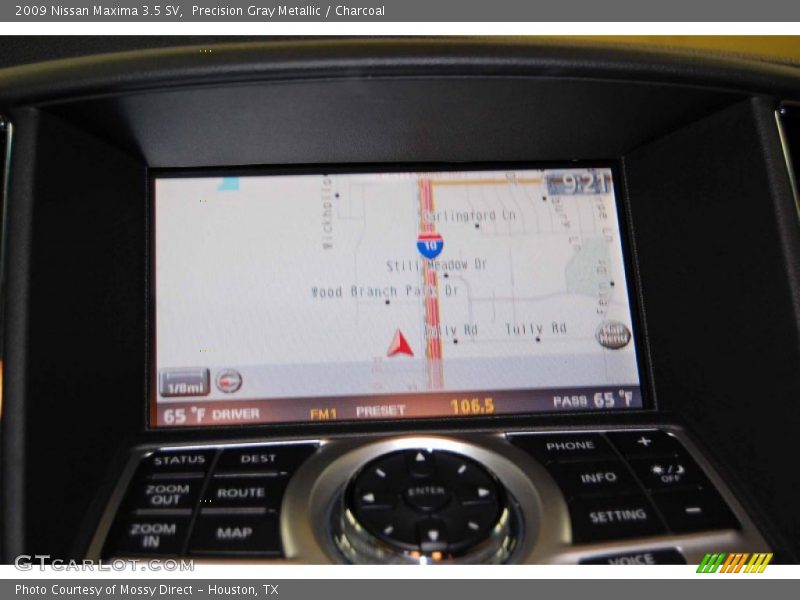 Precision Gray Metallic / Charcoal 2009 Nissan Maxima 3.5 SV