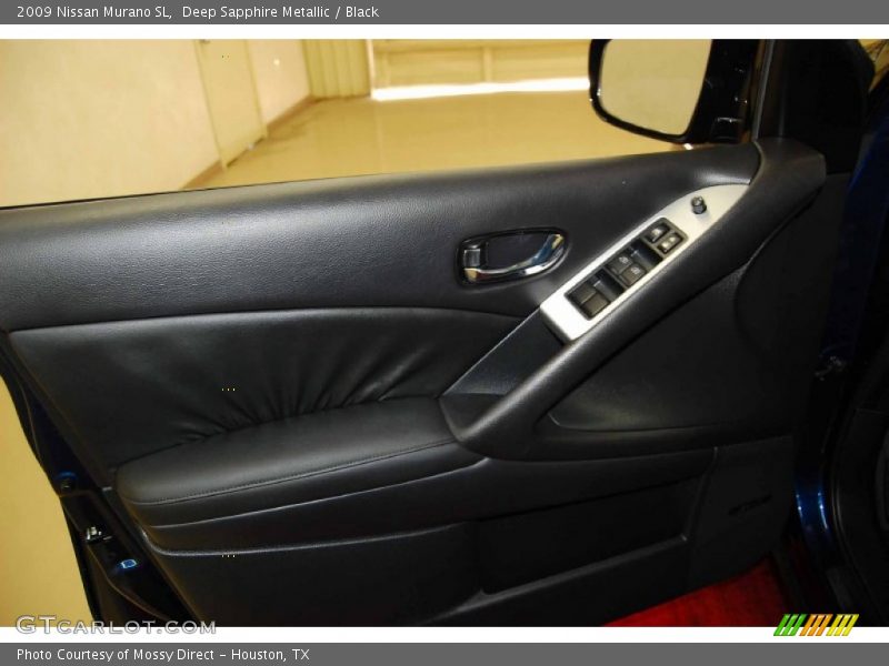Deep Sapphire Metallic / Black 2009 Nissan Murano SL