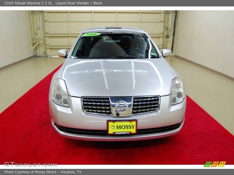 Liquid Silver Metallic / Black 2006 Nissan Maxima 3.5 SL