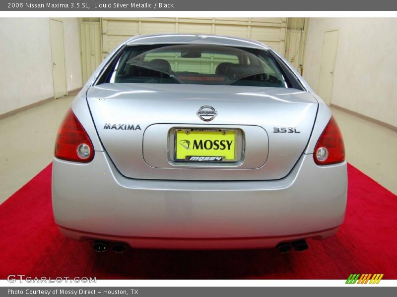 Liquid Silver Metallic / Black 2006 Nissan Maxima 3.5 SL
