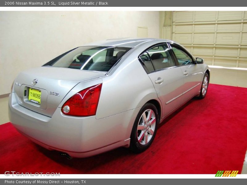 Liquid Silver Metallic / Black 2006 Nissan Maxima 3.5 SL