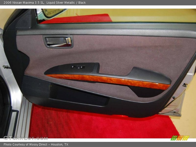 Liquid Silver Metallic / Black 2006 Nissan Maxima 3.5 SL