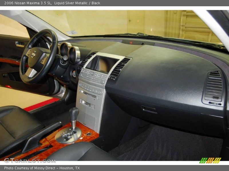 Liquid Silver Metallic / Black 2006 Nissan Maxima 3.5 SL