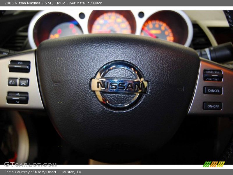 Liquid Silver Metallic / Black 2006 Nissan Maxima 3.5 SL