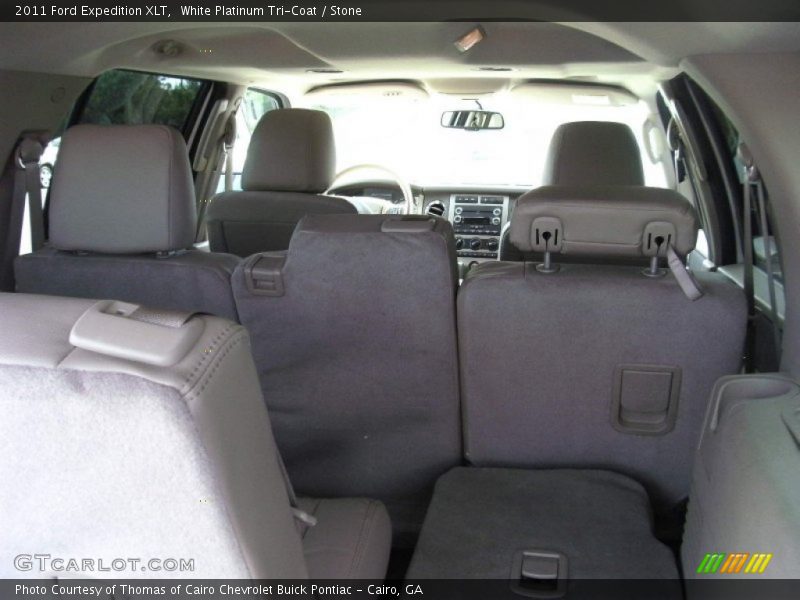 White Platinum Tri-Coat / Stone 2011 Ford Expedition XLT