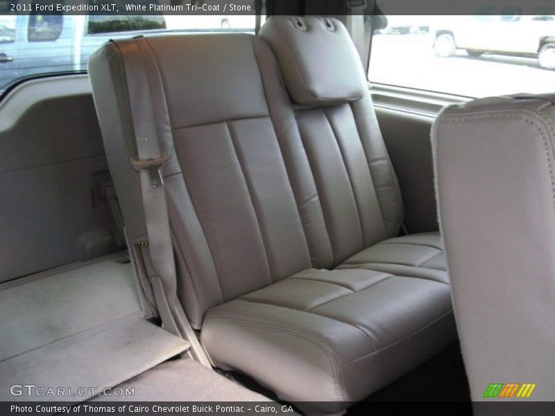 White Platinum Tri-Coat / Stone 2011 Ford Expedition XLT