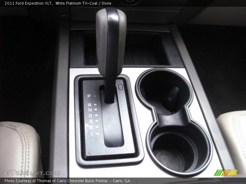 White Platinum Tri-Coat / Stone 2011 Ford Expedition XLT