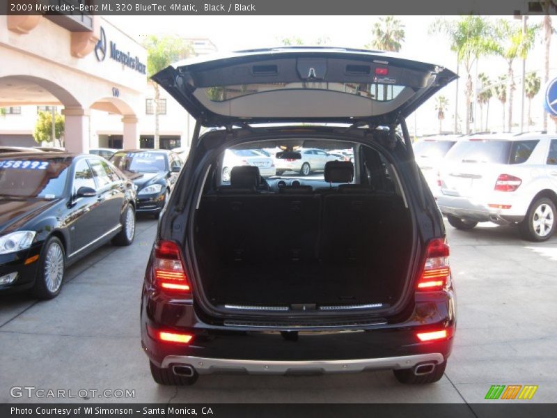 Black / Black 2009 Mercedes-Benz ML 320 BlueTec 4Matic