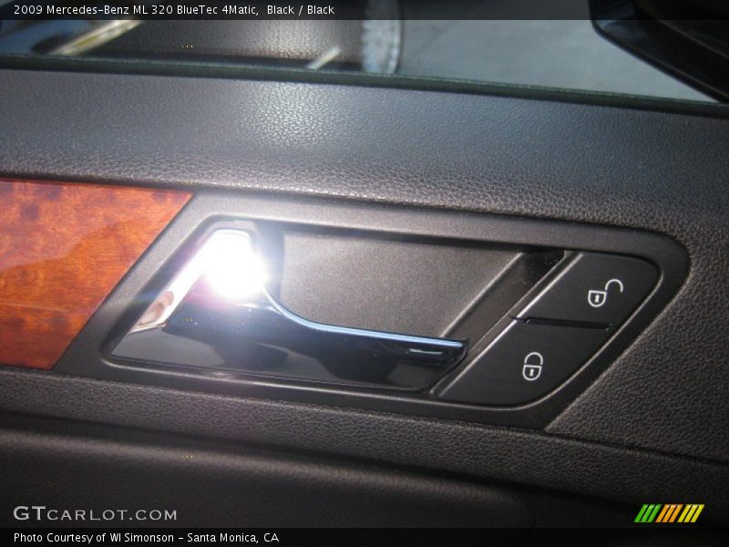 Black / Black 2009 Mercedes-Benz ML 320 BlueTec 4Matic