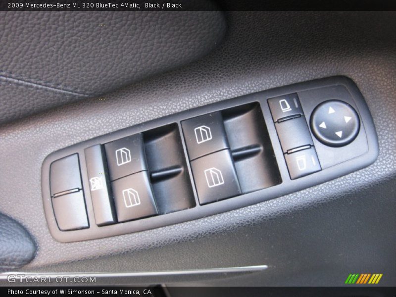Black / Black 2009 Mercedes-Benz ML 320 BlueTec 4Matic