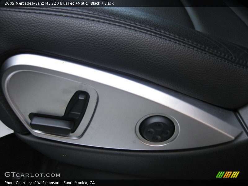 Black / Black 2009 Mercedes-Benz ML 320 BlueTec 4Matic