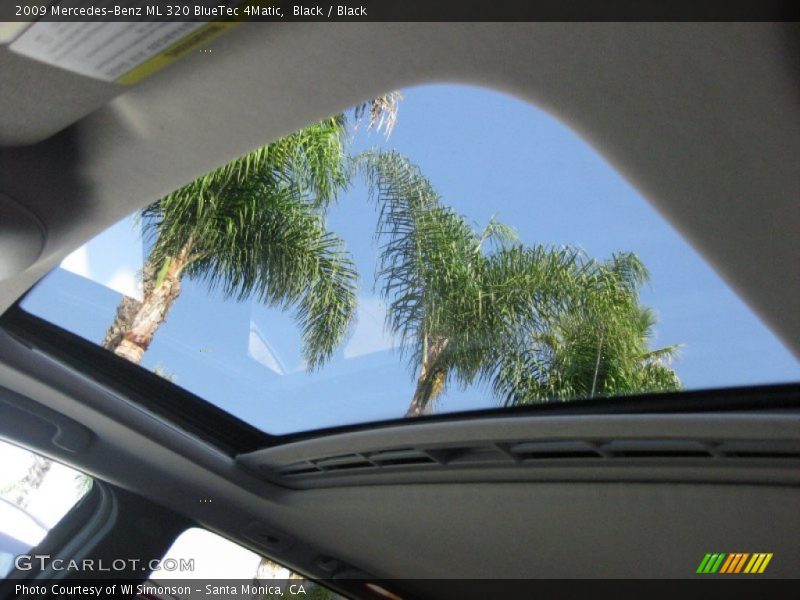 Black / Black 2009 Mercedes-Benz ML 320 BlueTec 4Matic
