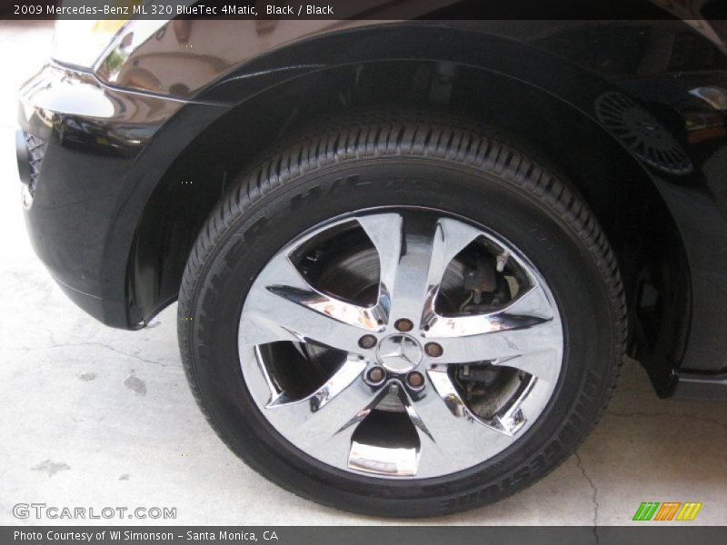 Black / Black 2009 Mercedes-Benz ML 320 BlueTec 4Matic