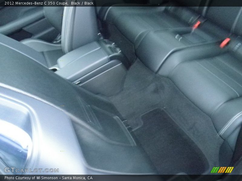Black / Black 2012 Mercedes-Benz C 350 Coupe