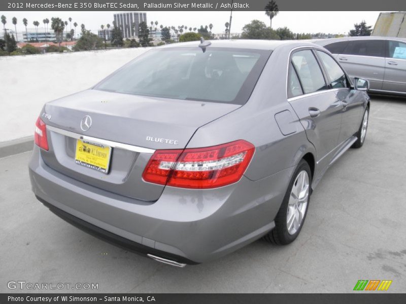 Palladium Silver Metallic / Ash/Black 2012 Mercedes-Benz E 350 BlueTEC Sedan