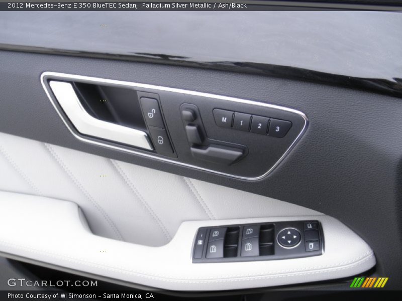 Palladium Silver Metallic / Ash/Black 2012 Mercedes-Benz E 350 BlueTEC Sedan