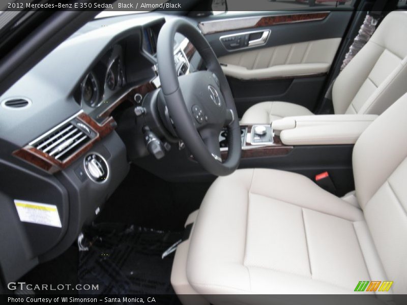 Black / Almond/Black 2012 Mercedes-Benz E 350 Sedan