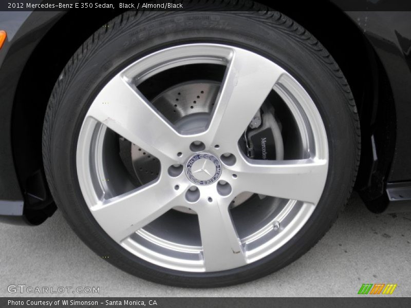 Black / Almond/Black 2012 Mercedes-Benz E 350 Sedan