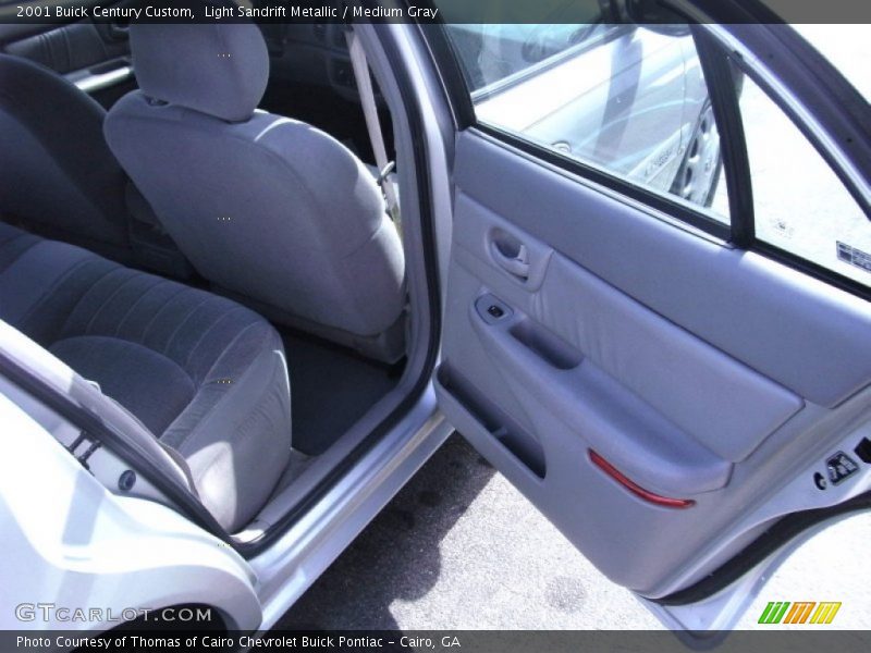 Light Sandrift Metallic / Medium Gray 2001 Buick Century Custom