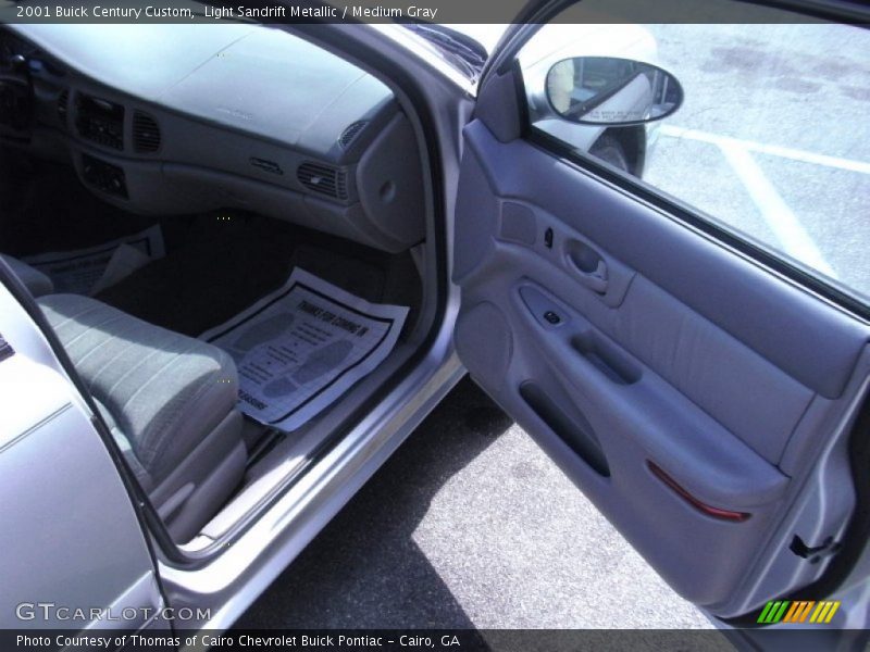 Light Sandrift Metallic / Medium Gray 2001 Buick Century Custom