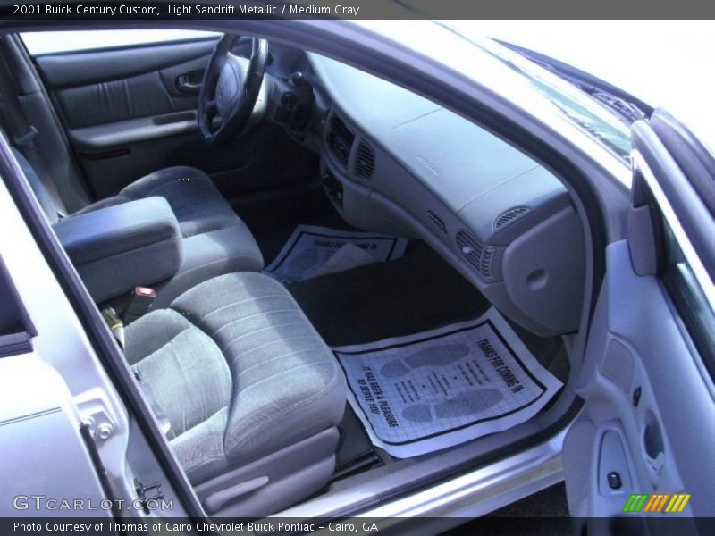 Light Sandrift Metallic / Medium Gray 2001 Buick Century Custom
