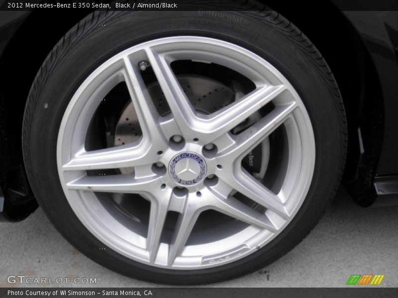 Black / Almond/Black 2012 Mercedes-Benz E 350 Sedan