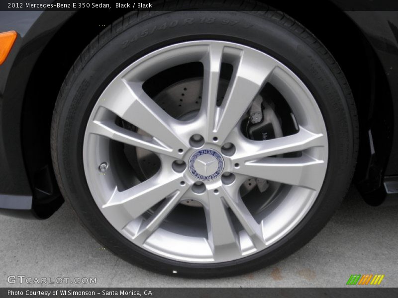 Black / Black 2012 Mercedes-Benz E 350 Sedan