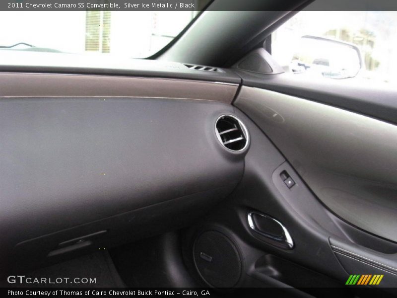 Silver Ice Metallic / Black 2011 Chevrolet Camaro SS Convertible