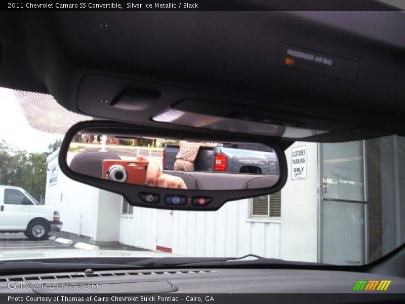 Silver Ice Metallic / Black 2011 Chevrolet Camaro SS Convertible