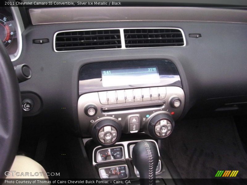 Silver Ice Metallic / Black 2011 Chevrolet Camaro SS Convertible