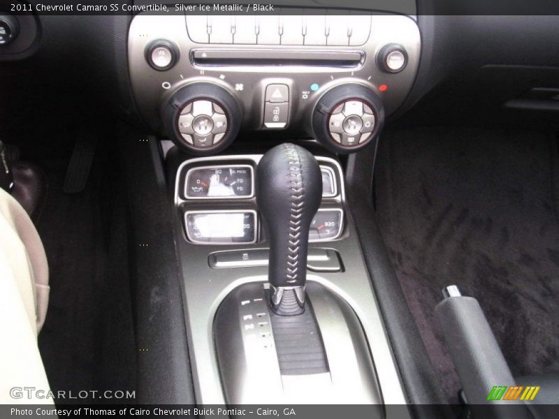 Silver Ice Metallic / Black 2011 Chevrolet Camaro SS Convertible